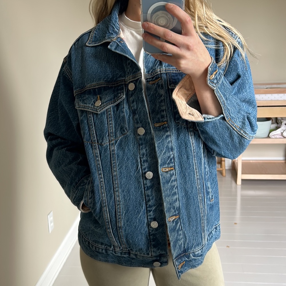 Urban Outfitters oversized jeans coat